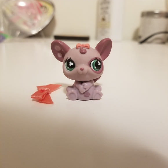 Littlest Pet Shop #464 (Purple Mouse) - Picture 4 of 5